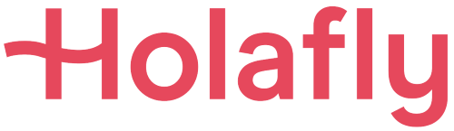 Logo of the company, Holafly